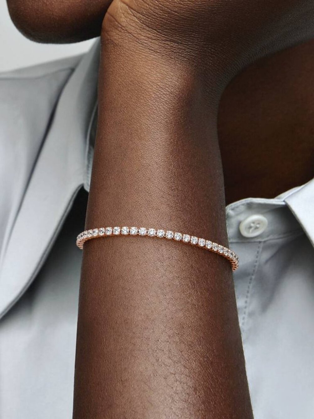 Pandora Sparkling Tennis Bracelet - Picture 3 of 5